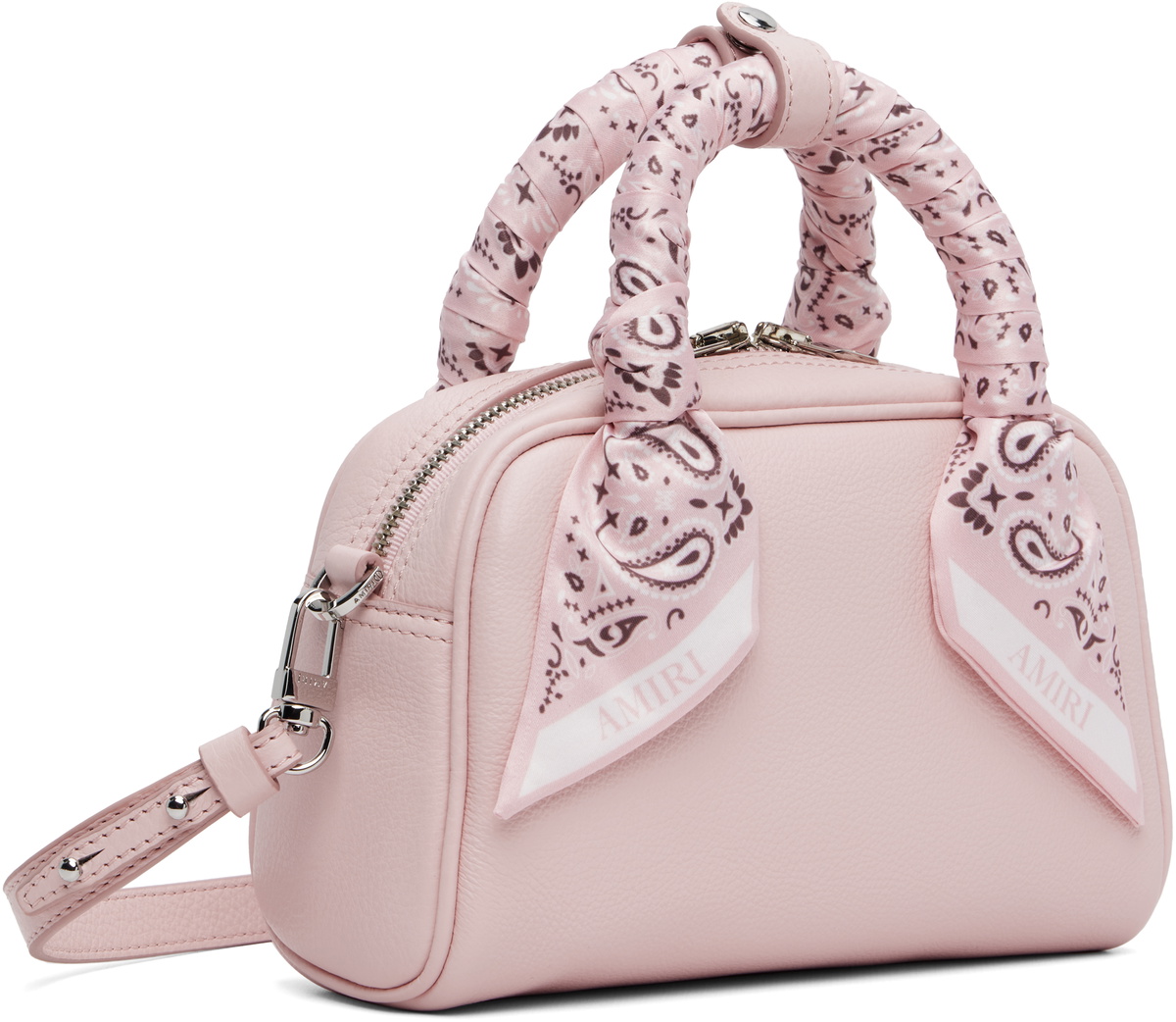 AMIRI Pink Micro Bowling Bag