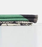Fornasetti Argyle wool blanket