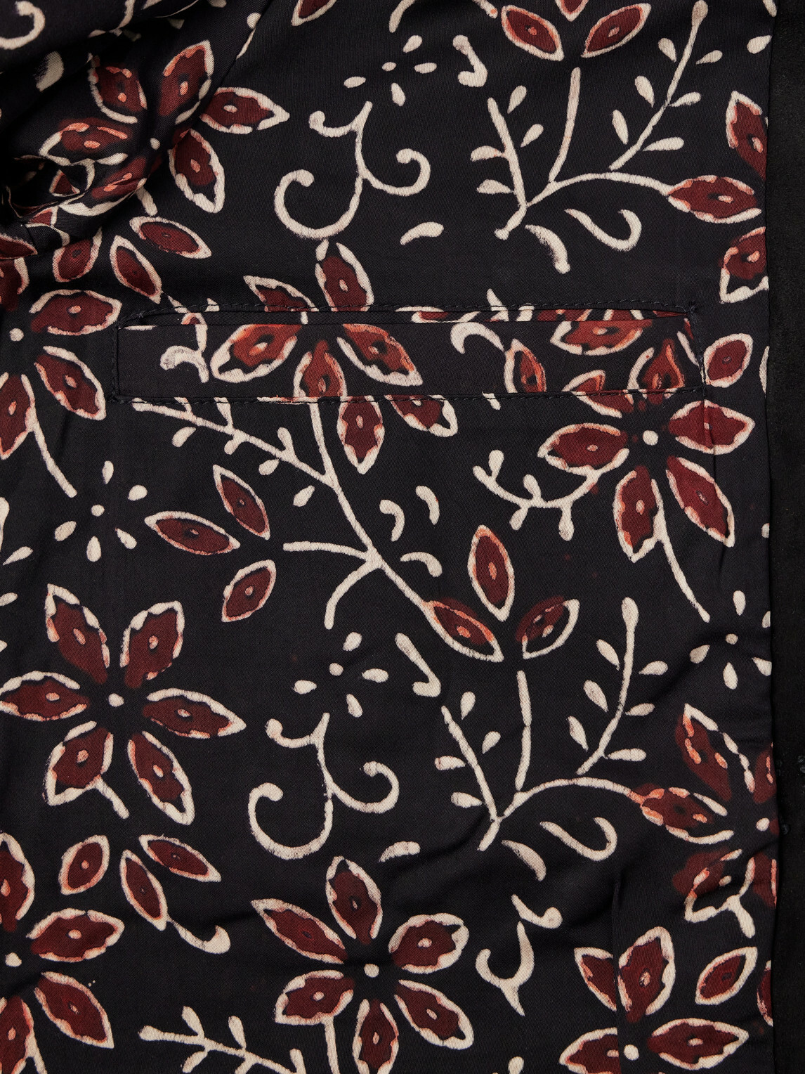 Kartik Research - Embroidered Suede Blazer - Black