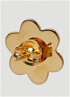 Vice Versa Flower Stud Earrings in Gold