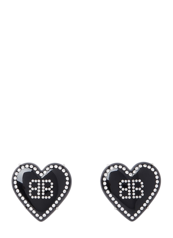 Photo: Balenciaga Heart Logo Earrings