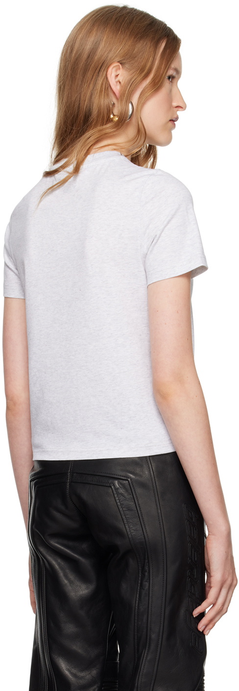 Mowalola Gray Sweat T-shirt