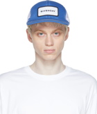 Givenchy Blue & White Trucker Cap