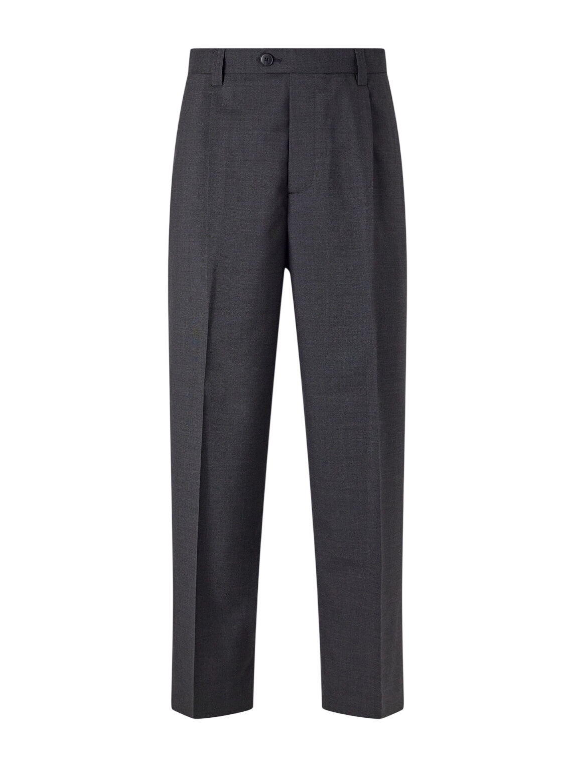 【Mfpen】SERVICE TROUSERS solidgreywool s Service Trousers - Dark Grey Tropical Wool – mfpen パンツ