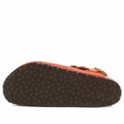 Birkenstock Tokio in Rust Brown Suede