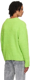 SUNNEI Green Crewneck Sweater