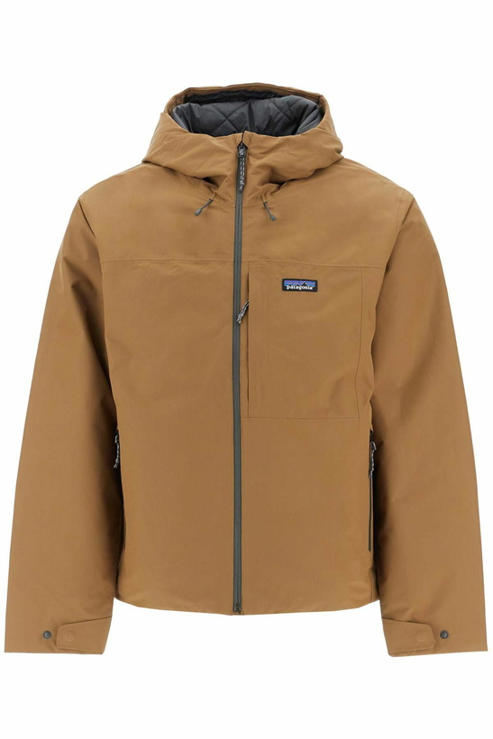 Photo: PATAGONIA windshadow hooded jacket Brown