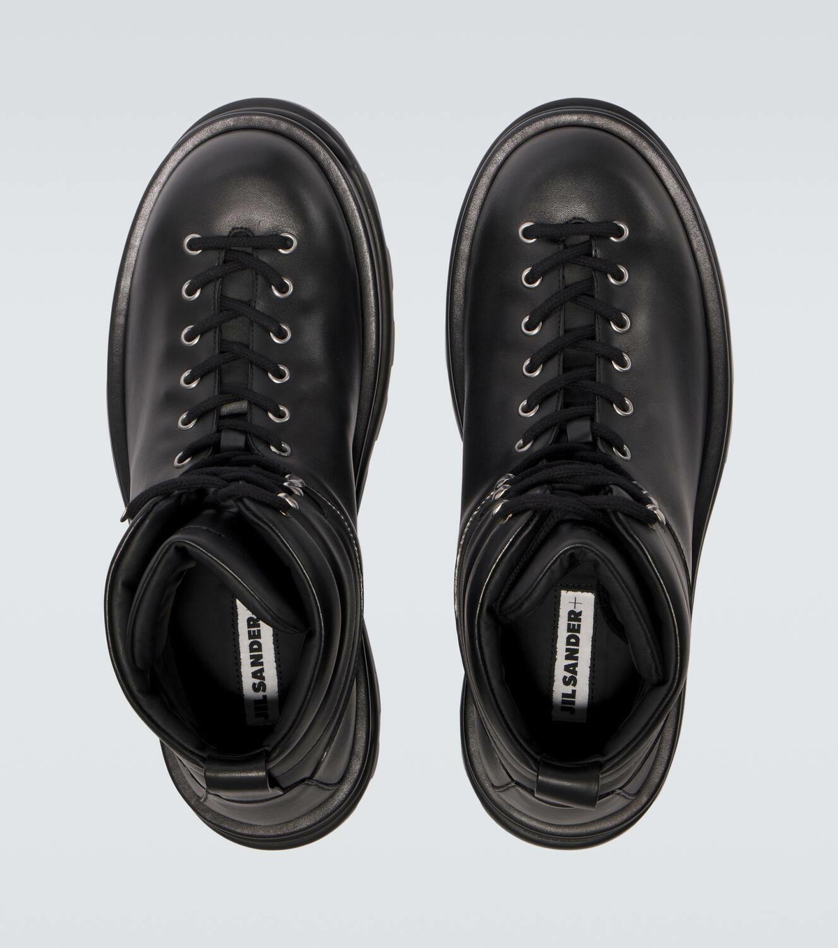 Jil Sander Leather hiking boots