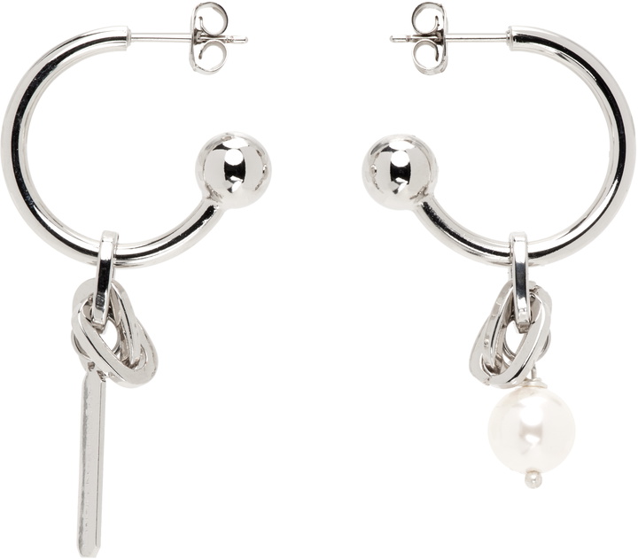 Photo: Justine Clenquet Silver Leeloo Earrings