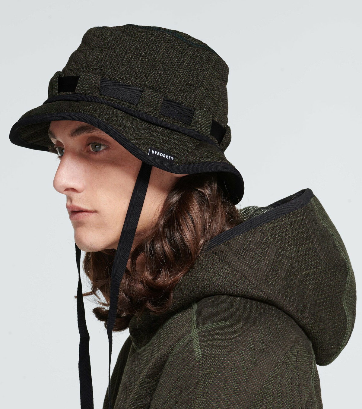 byborre バイボレ　ハット　緑 Byborre - Bucket hat BYBORRE