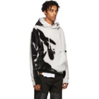 Maison Margiela Grey Spray Open End Hoodie