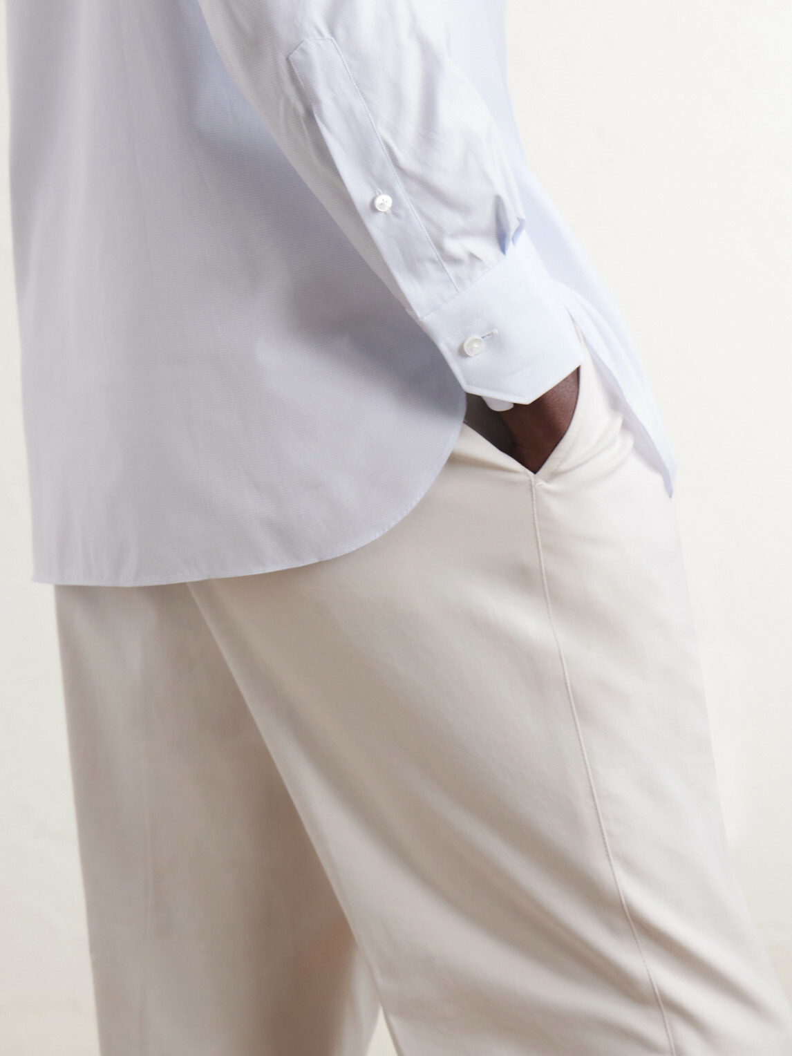 Zegna - Trofeo Cotton-Poplin Shirt - Blue