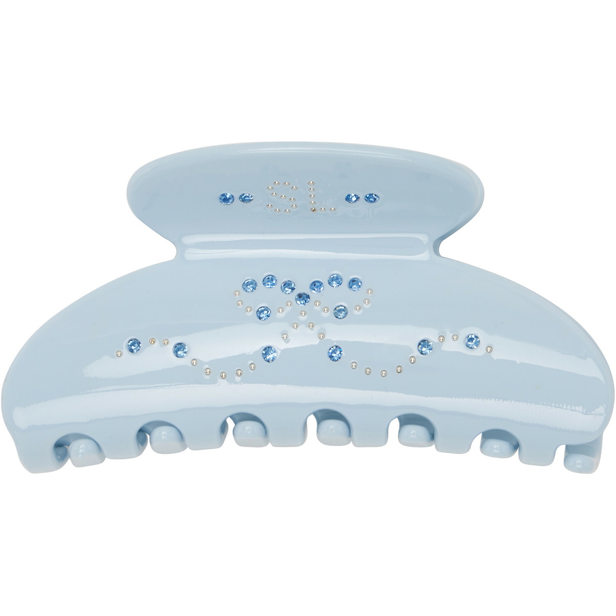 Sandy Liang Blue Princess Hair Claw Clip