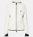 Moncler Grenoble Fleece zip-up hoodie