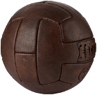 Modest Vintage Player Brown Leather Retro Heritage Soccer Ball