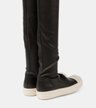 Rick Owens Stocking knee-high leather sneakers
