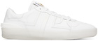 Lanvin White Clay Sneakers