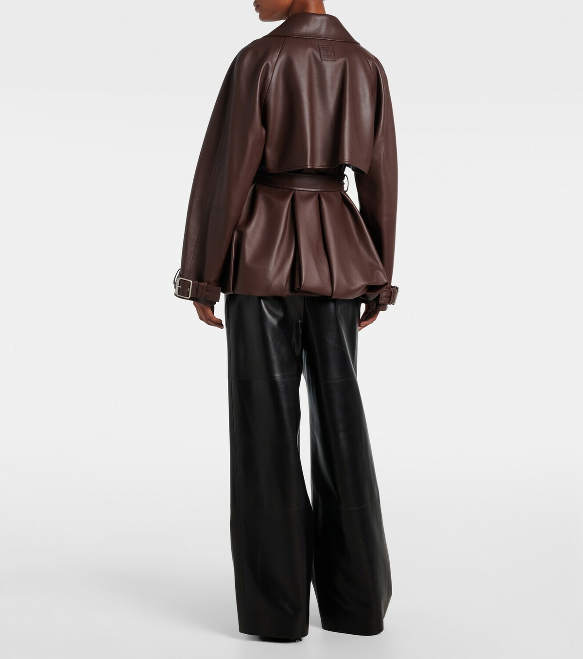 Loewe Balloon leather jacket