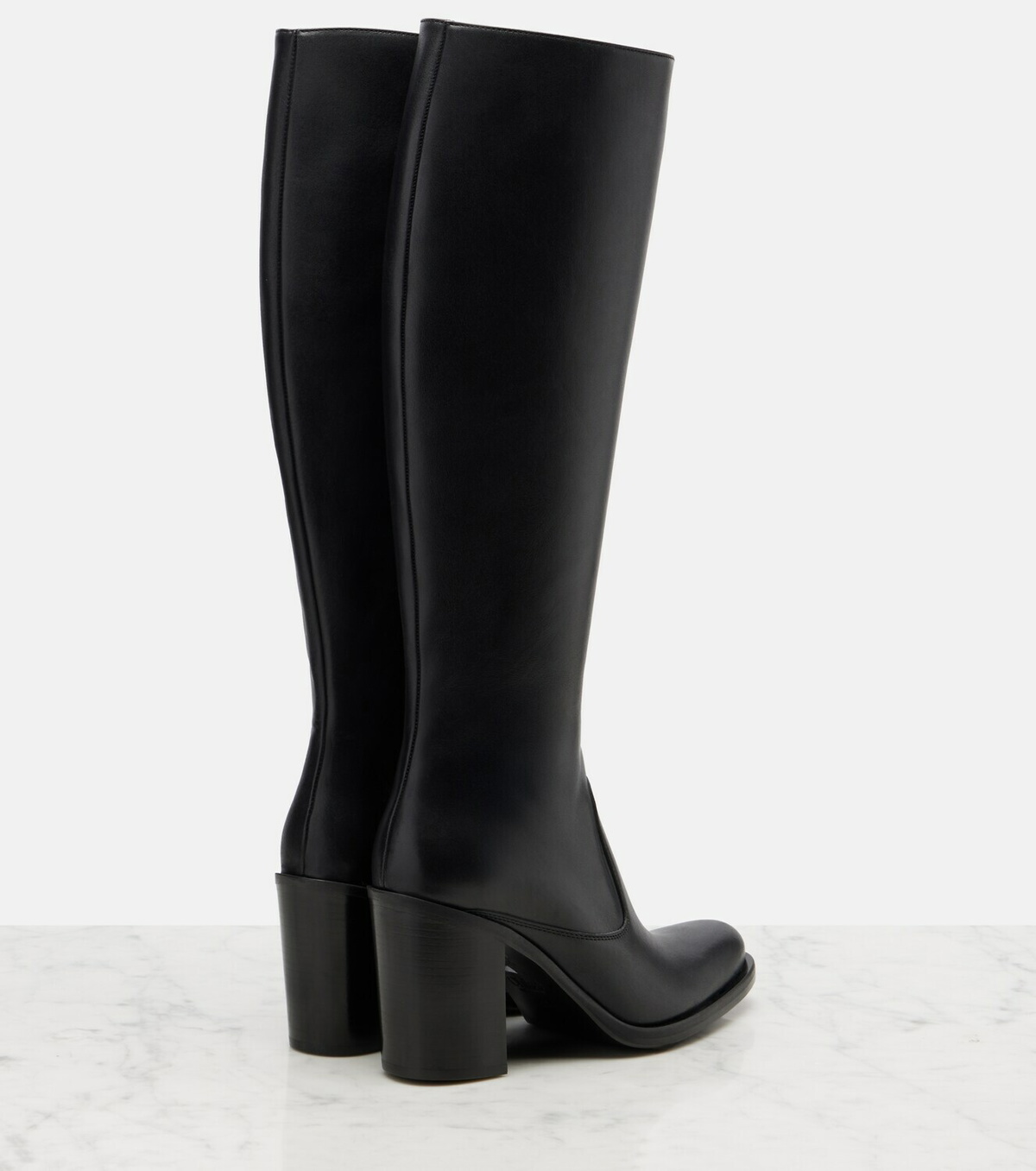 Chloé Phoenix 90 leather knee-high boots