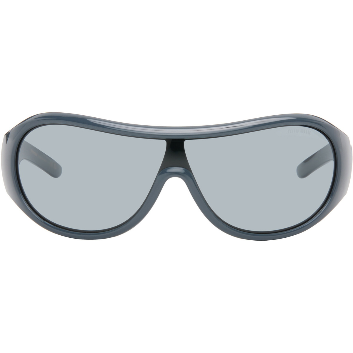 Miu Miu Eyewear Blue 'Archive 2005' Sunglasses