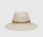 Borsalino Romy Wool Felt With Striped Hatband