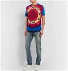 Versace - Slim-Fit Tie-Dyed Cotton-Jersey T-Shirt - Multi
