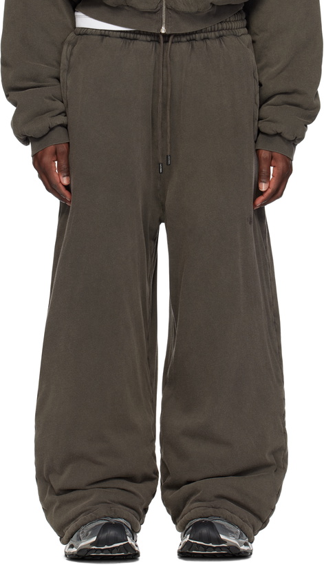 Photo: LU'U DAN Gray Wadded Bontans Sweatpants