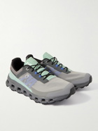 ON - Cloudvista Rubber-Trimmed Mesh Sneakers - Gray