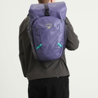 Osprey Transporter Roll Top Backpack in Euphoria Purple/Purple Ink 