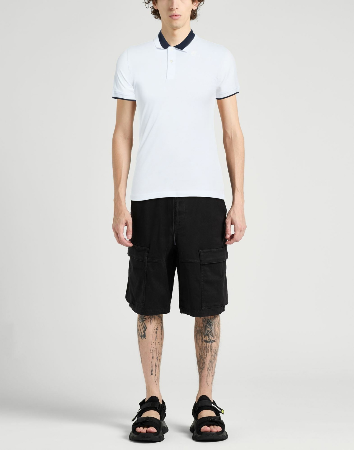 K-way Mens Polo shirt in White