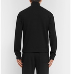 Valentino - Logo-Trimmed Tech-Jersey Track Jacket - Men - Black