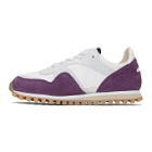 Spalwart Purple and White Marathon Trail Sneakers