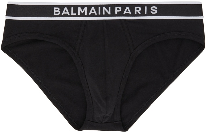 Photo: Balmain Black Logo Briefs
