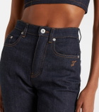 Jacquemus Logo capri jeans