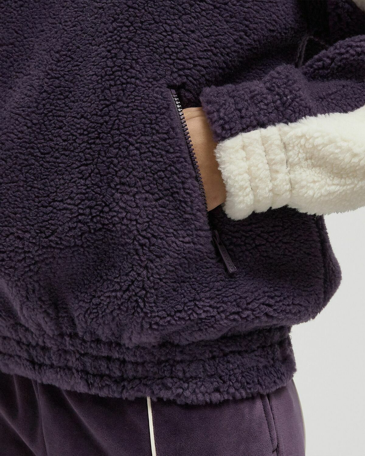 Lacoste SWEATSHIRT purple/beige Womens Track Jacket