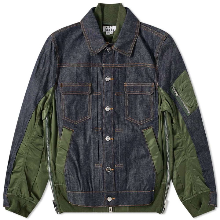 Photo: A.P.C. x Sacai Eimi Jacket