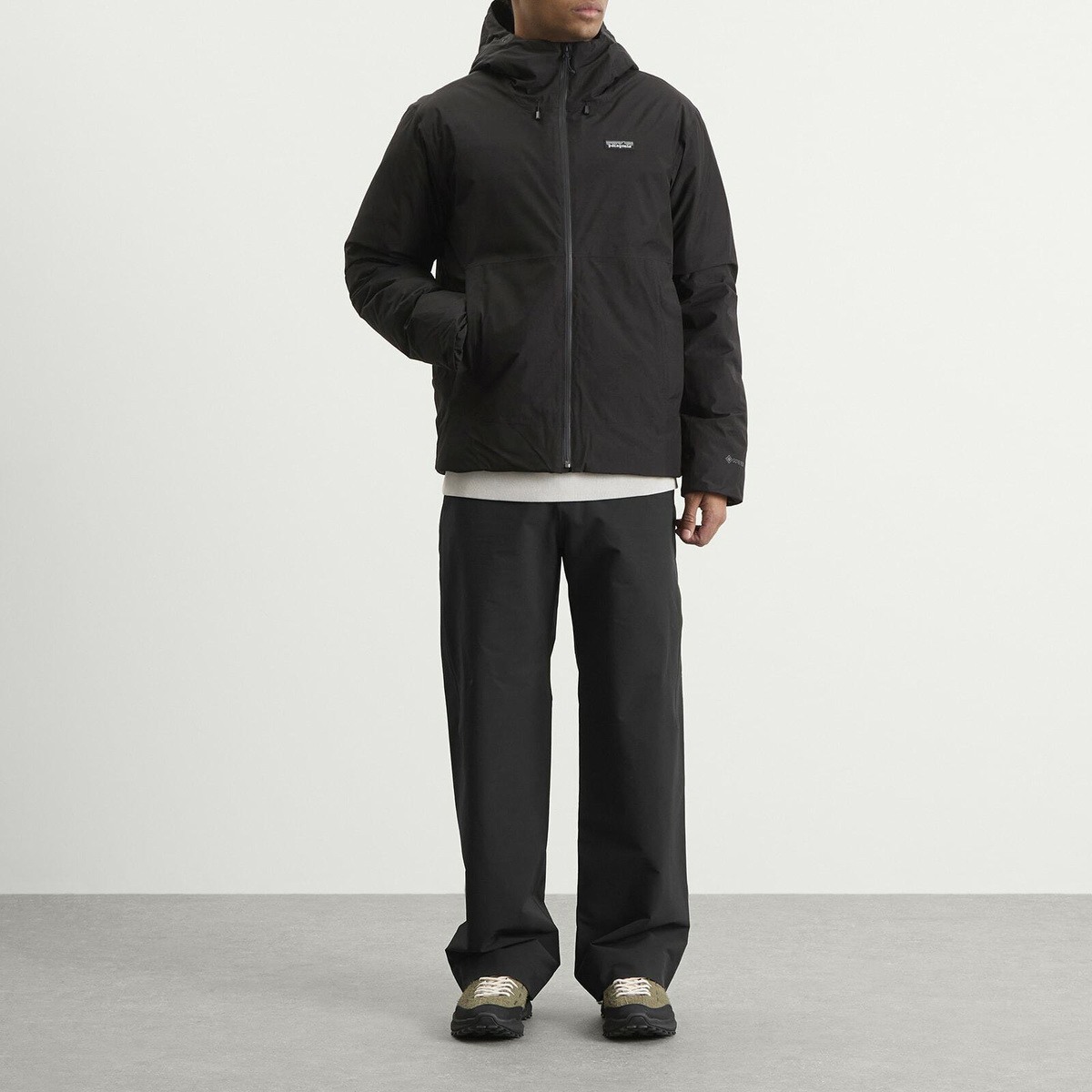 Patagonia Men's Lightweight Stormshadow Jacket in Black