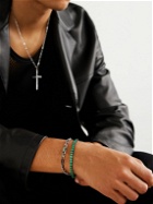 SHAY - Blackened Gold Emerald Tennis Bracelet