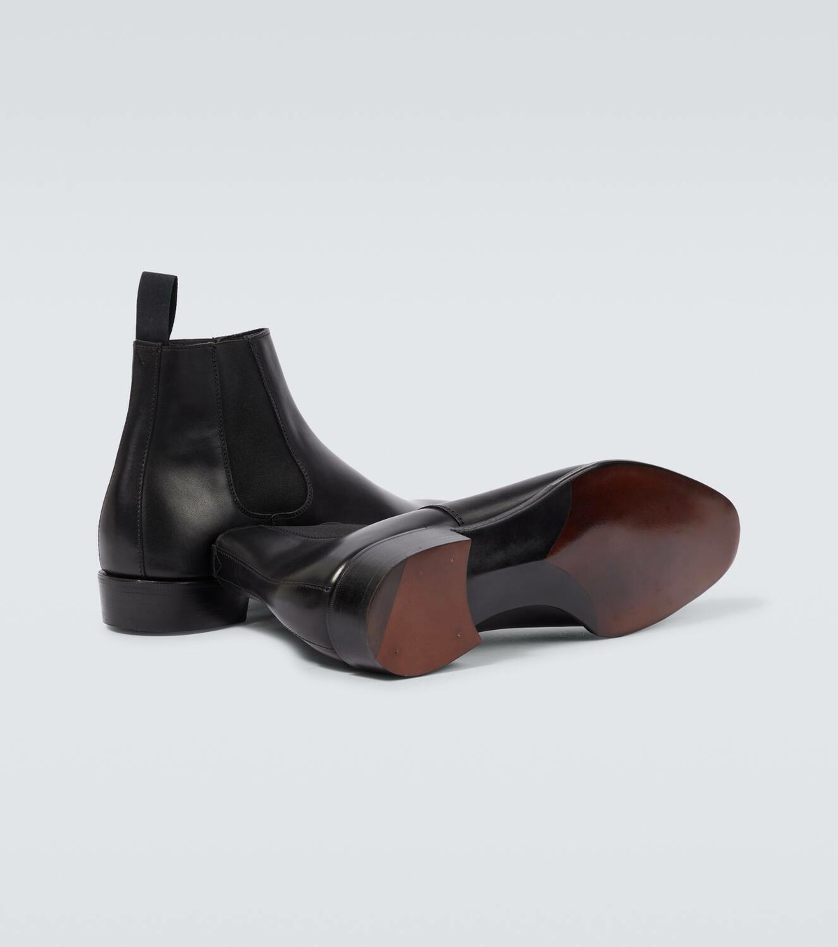 George Cleverley Jason leather Chelsea boots