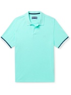 Vilebrequin - Palatin Slim-Fit Cotton-Piqué Polo Shirt - Blue
