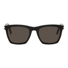 Saint Laurent Black SL 281 Slim Sunglasses