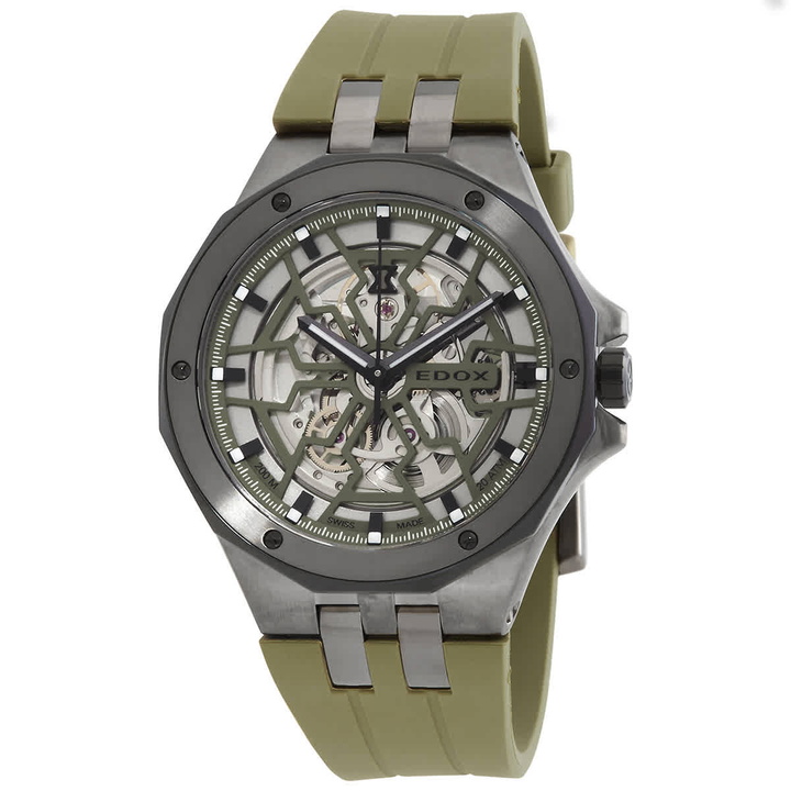 Photo: Edox Delfin Mecano Automatic Mens Watch 85303 357GNCAV VONB