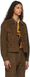 Ahluwalia Brown Corduroy Jacket