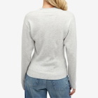 Faithfull The Brand Women's Frederikke Cashemere Sweater in Taupe Marle