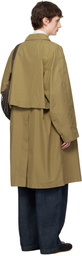 LEMAIRE Tan VENTILE Cotton Car Coat