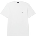 Comme des Garçons HOMME - Logo-Print Cotton-Jersey T-Shirt - White