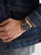 TAG Heuer - Aquaracer 43mm Stainless Steel and NATO Webbing Watch, Ref. No. WAY101L.FC8222 - Green