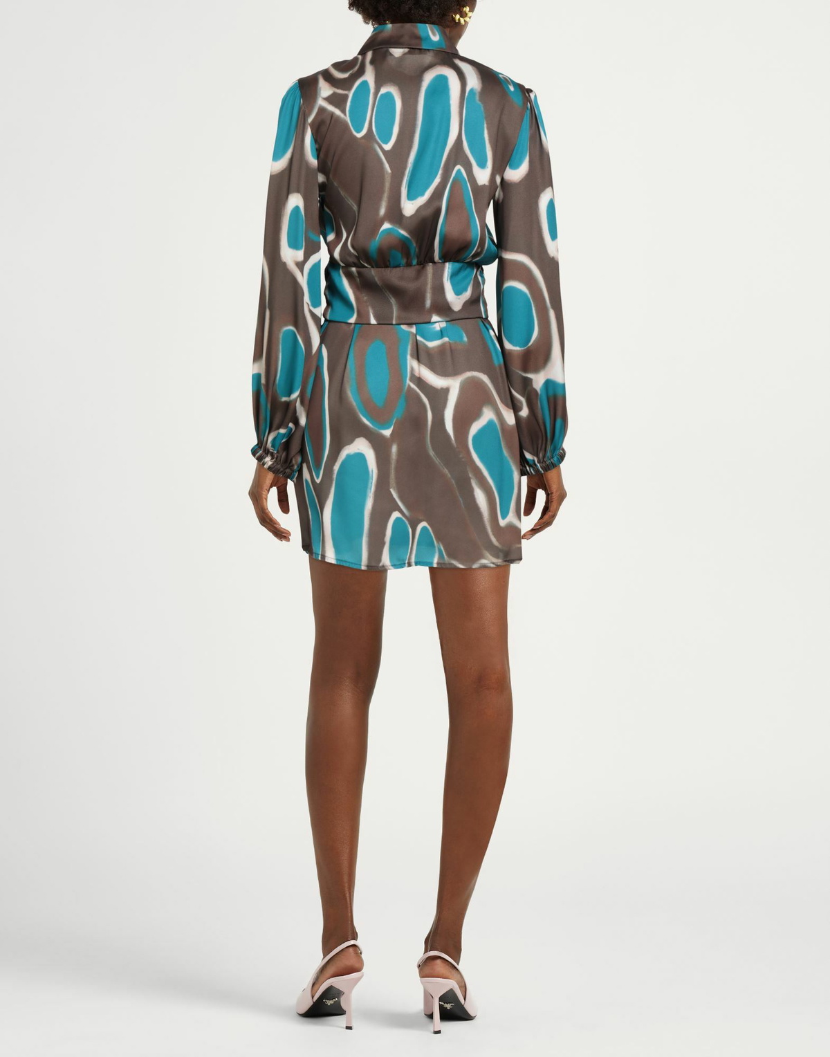 Jijil Womens Mini dress in Brown