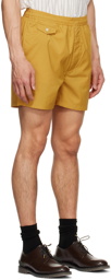 BEAMS PLUS Yellow Polyester Swim Shorts