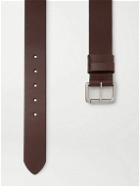 Polo Ralph Lauren - 4cm Brown Leather Belt - Brown
